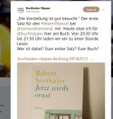 „Fängt gut an“: So war der erste #lesemittwoch