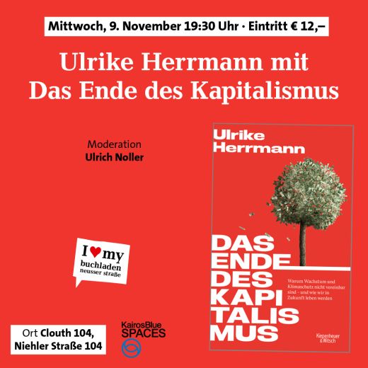 Ulrike Herrmann mit Das Ende des Kapitalismus - AUSVERKAUFT