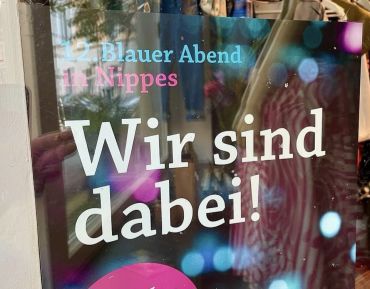 Blauer Abend in Nippes mit Greg und Musik