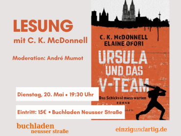 C.K. McDonnell und Elaine Ofori mit "Ursula und das V-Team"