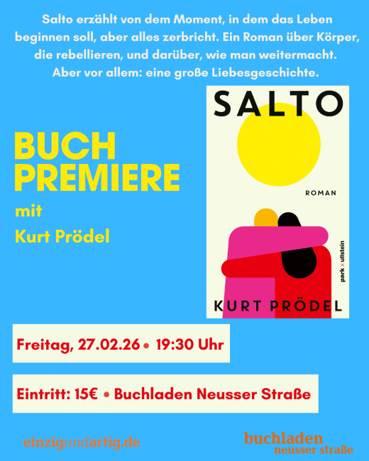 Salto: Buchpremiere am 27.2. mit Kurt Prödel