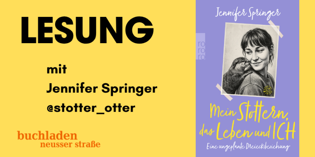 Lesung mit Jennifer Springer (@stotter_otter)