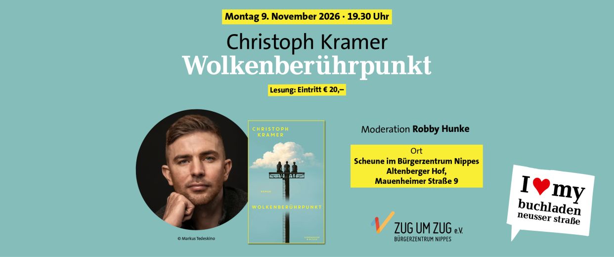 *AUSVERKAUFT* Lesung mit Christioph Kramer